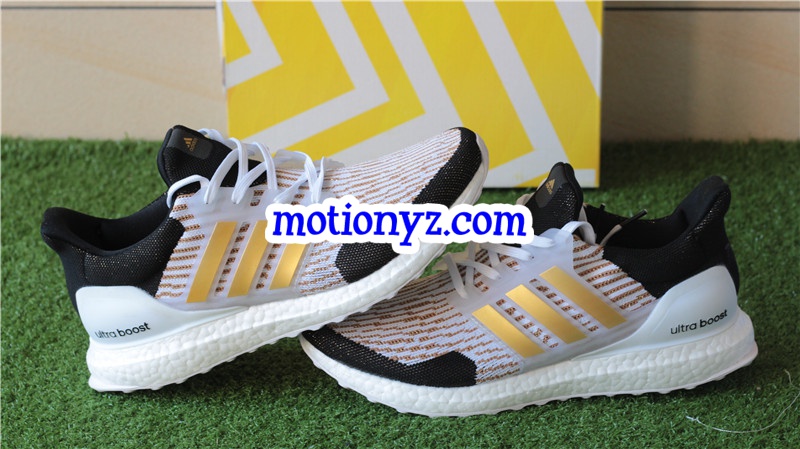 Real Boost Adidas Ultra Boost 3.0 Gold Trophy Custom